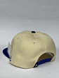 Gorra plana de 6p - Beige x Azul R / LA Floreada  - Miniatura 4