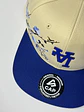 Gorra plana de 6p - Beige x Azul R / LA Floreada  - Miniatura 5