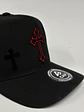 Gorra de lona 5p - Negro / Cruz de noche  - Miniatura 3
