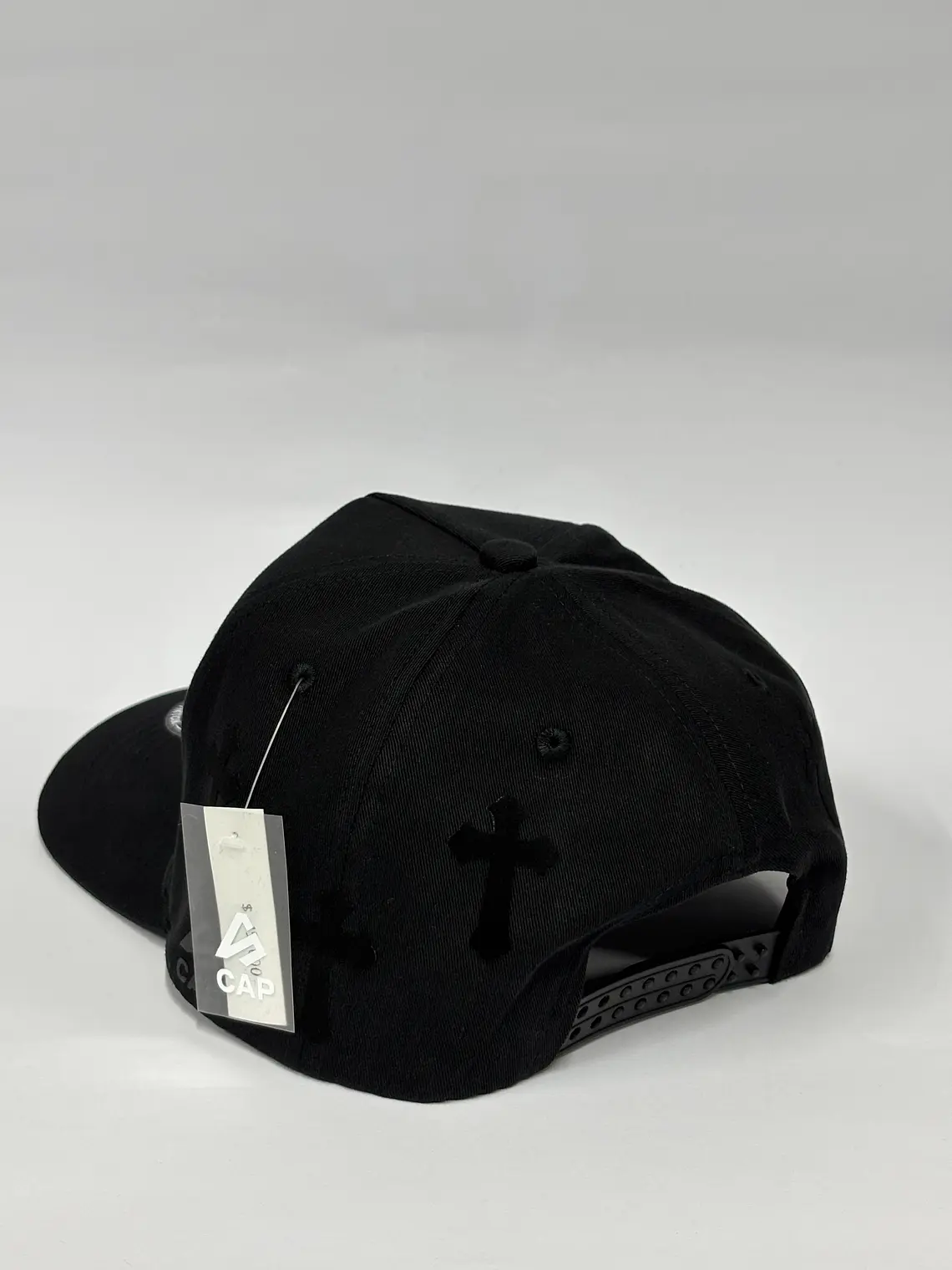 Gorra de lona 5p - Negro / Cruz de noche  4