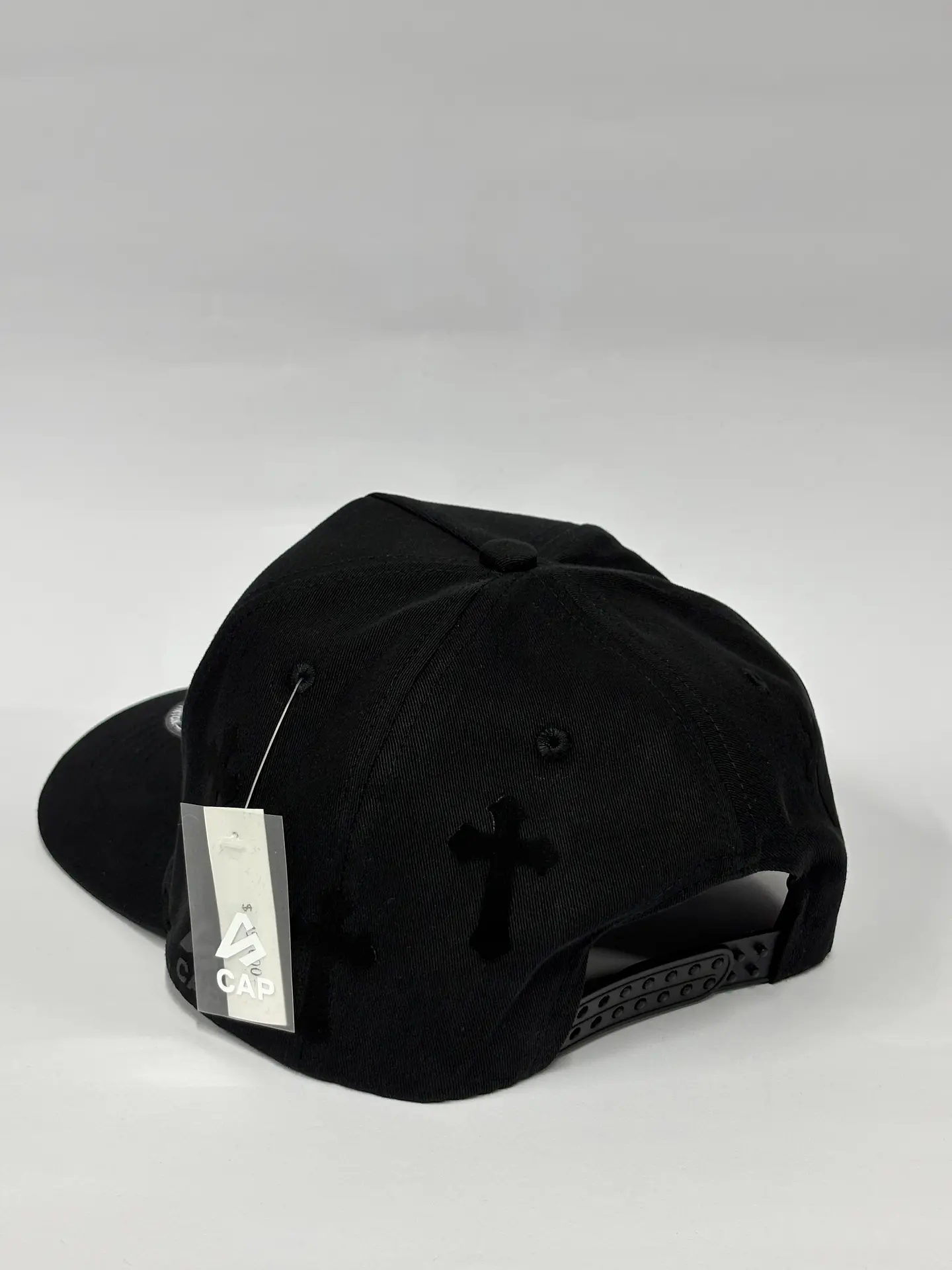 Gorra de lona 5p - Negro / Cruz de noche  4
