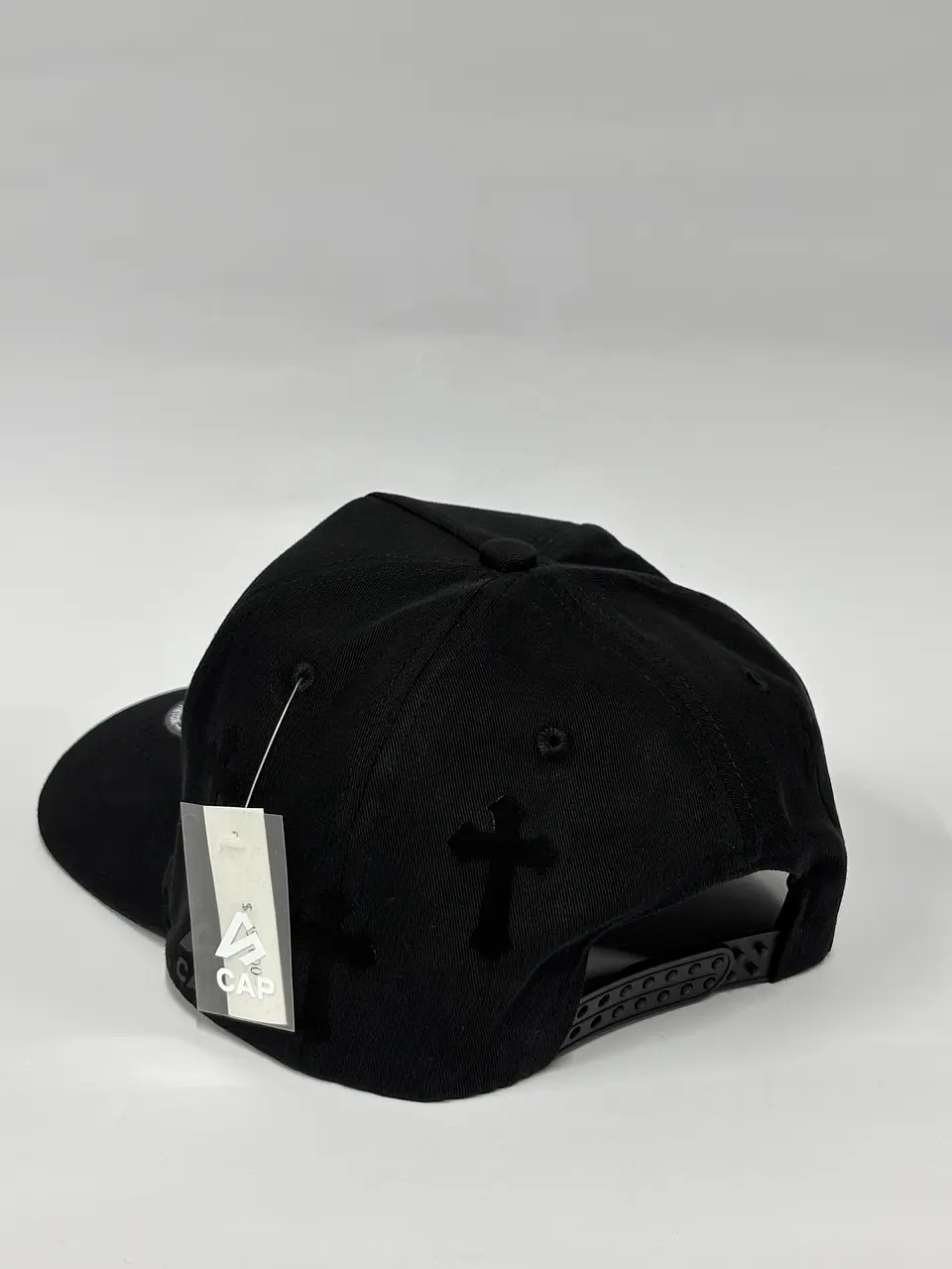 Gorra de lona 5p - Negro / Cruz de noche  4
