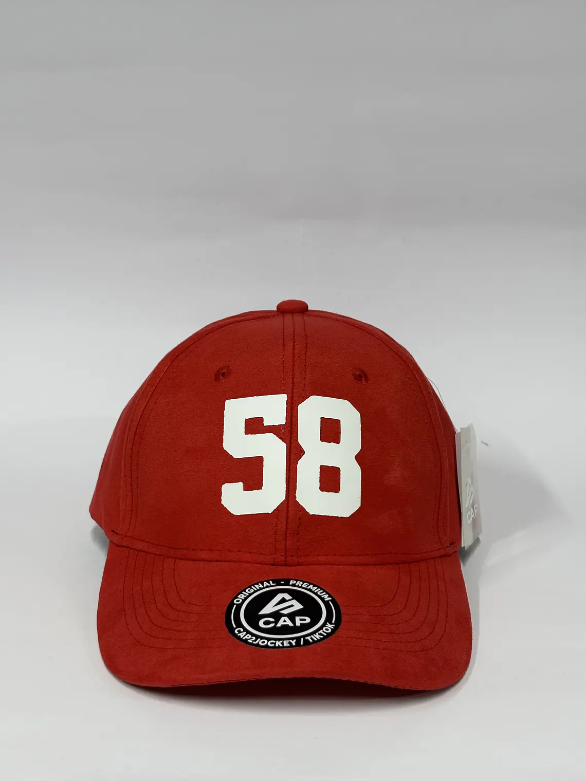 Gorra de lona 6p - Rojo / 58  1