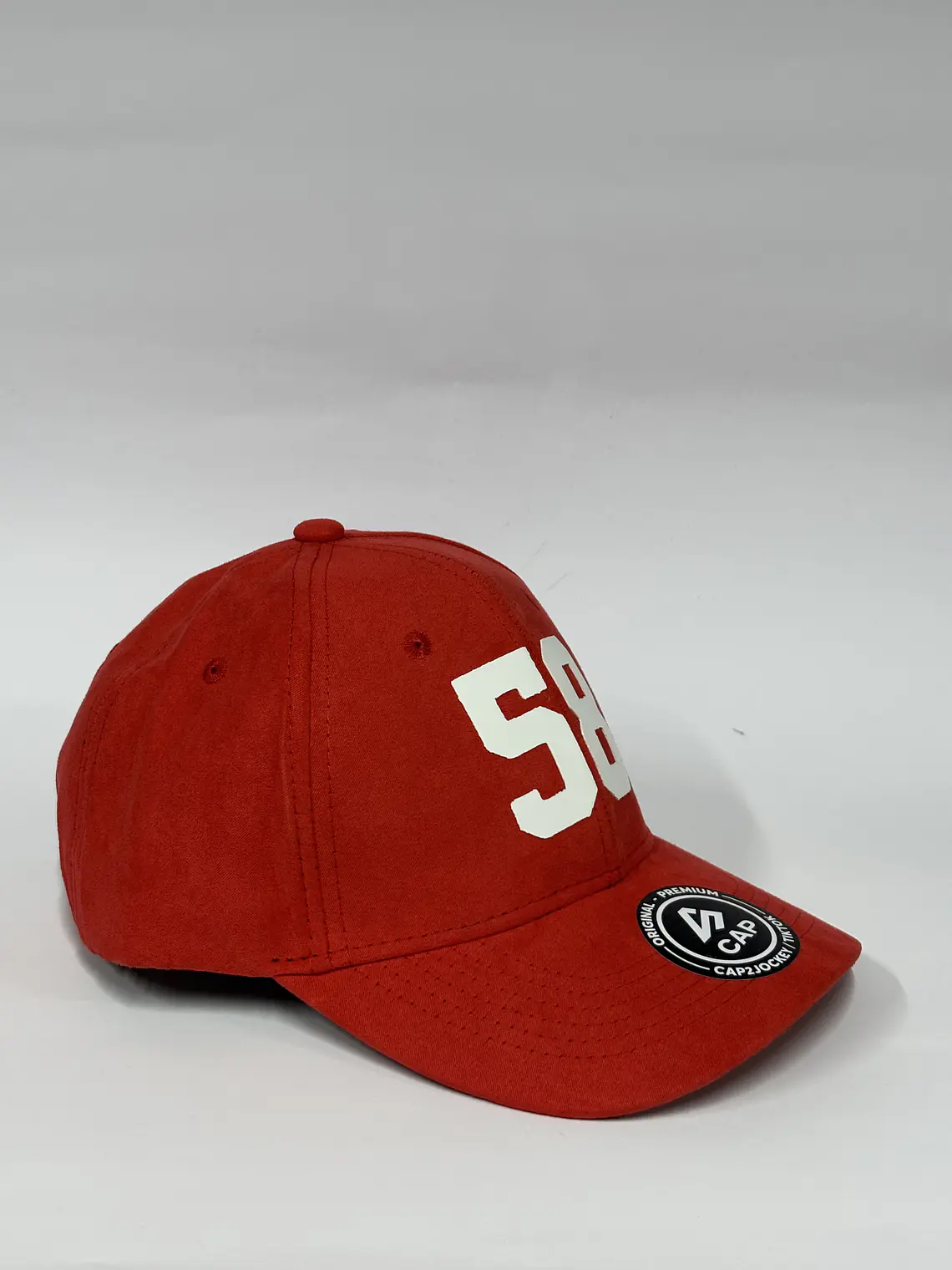 Gorra de lona 6p - Rojo / 58  2