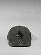 Gorra de lona 5p con cristales - Gris claro / Cross royal  - Miniatura 1