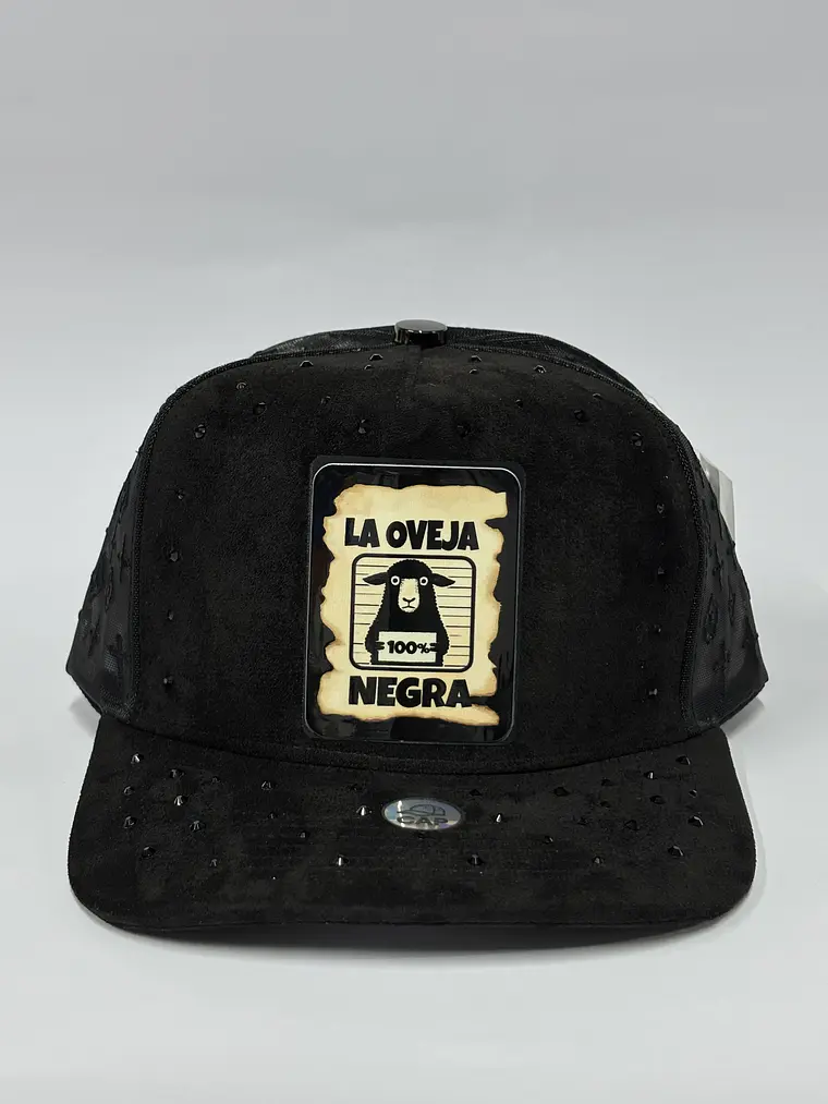 Jockey de malla 5p - Negro / Oveja negra 2.0  1