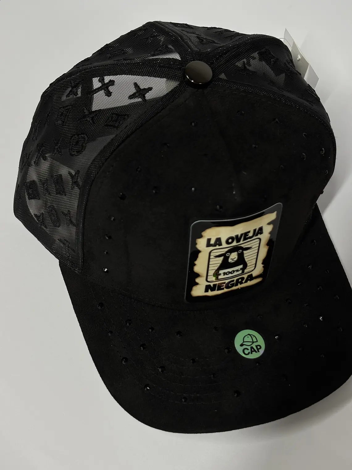 Jockey de malla 5p - Negro / Oveja negra 2.0  4