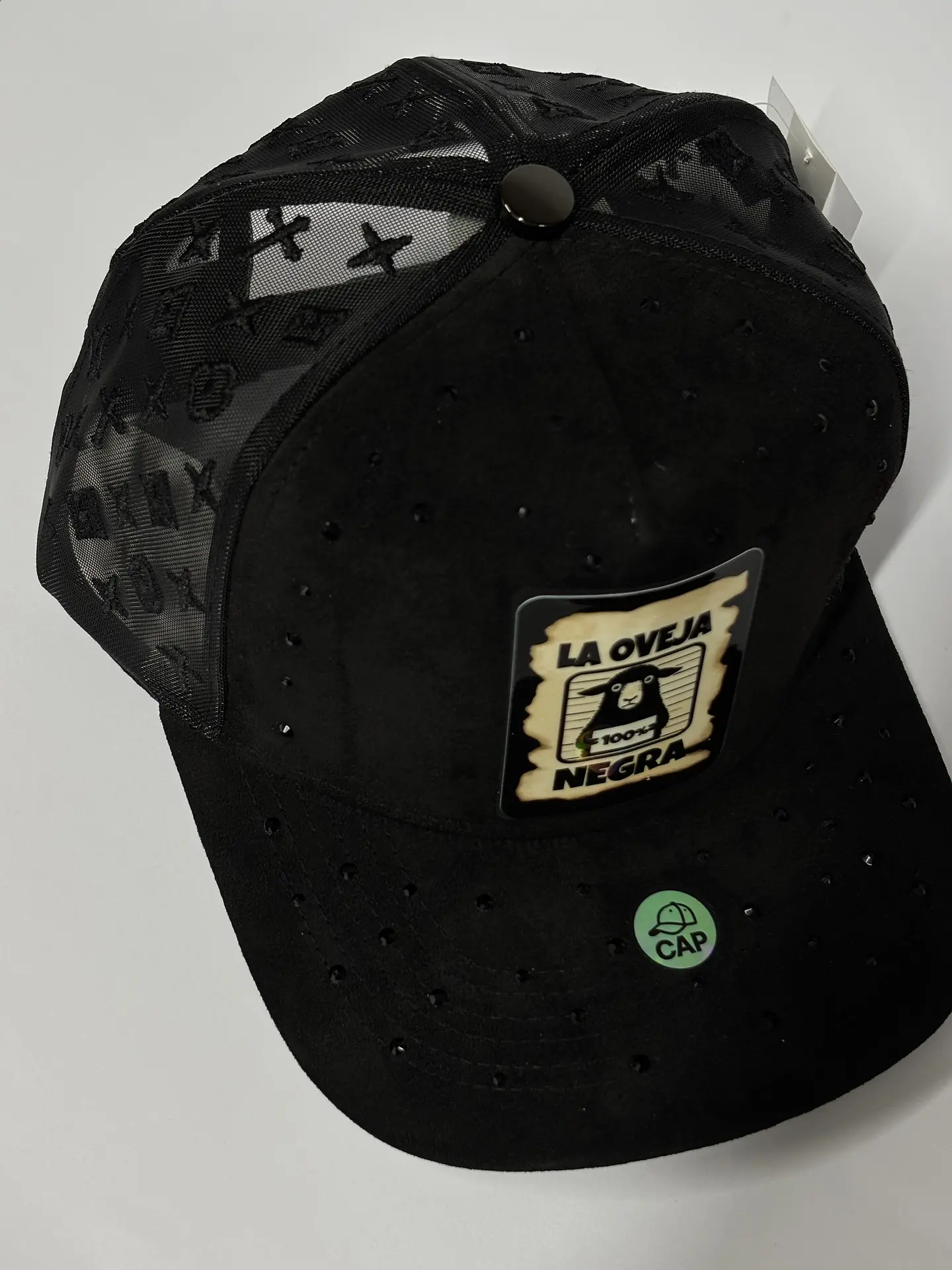 Jockey de malla 5p - Negro / Oveja negra 2.0  4