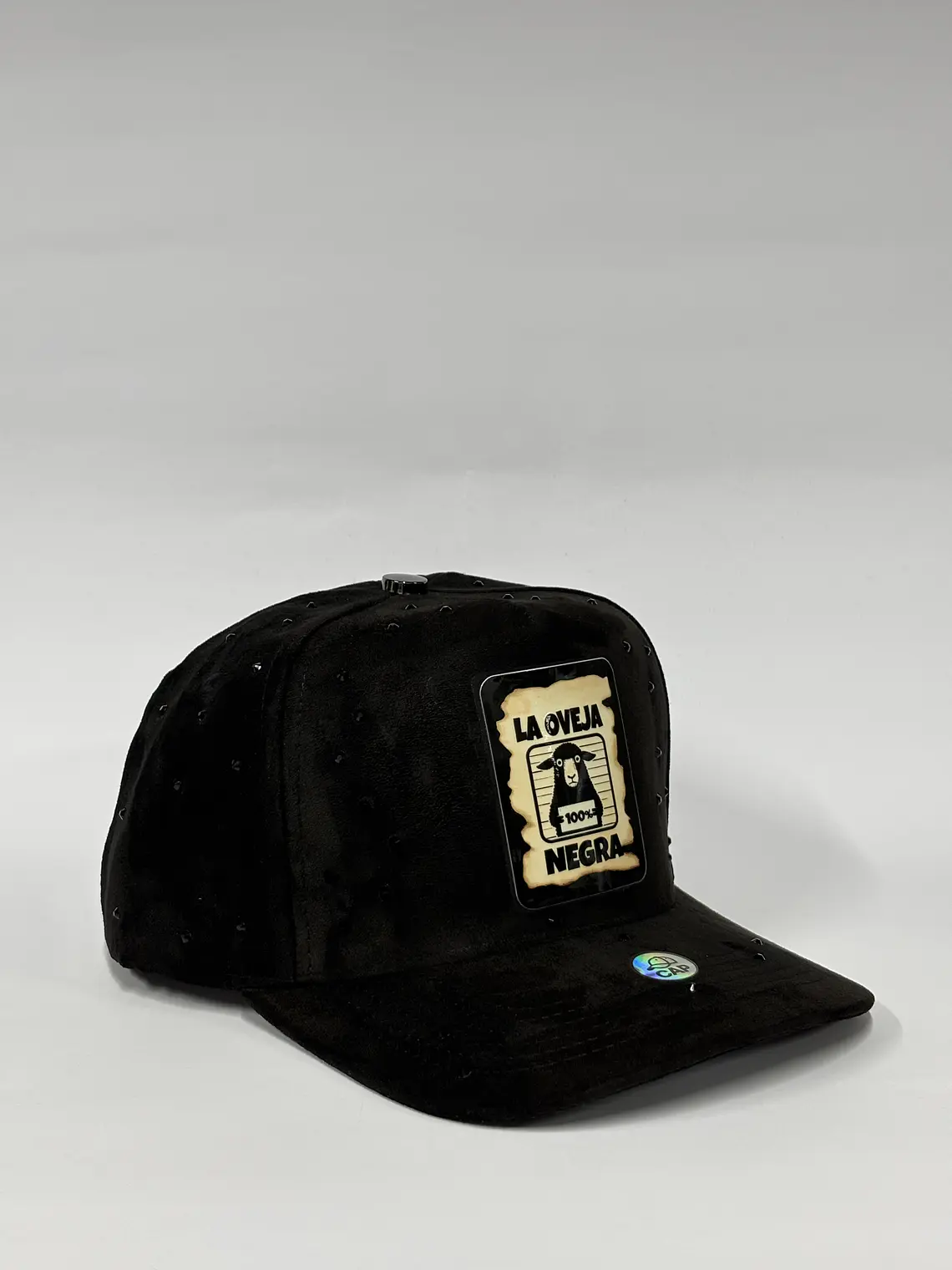 Gorra de gamuza 5p x cristales  - Negro / Oveja negro 2.0 2