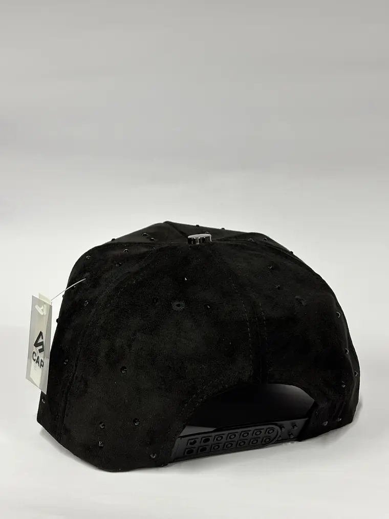 Gorra de gamuza 5p x cristales  - Negro / Oveja negro 2.0 4