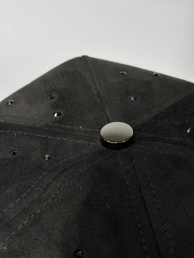 Gorra de gamuza 5p x cristales  - Negro / Oveja negro 2.0 7