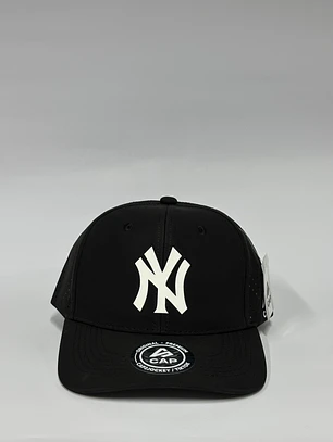 Gorra de lona 6p - Negro / NY clasic