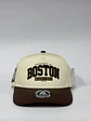 Gorra de lona 5p - bicolor beige x Marron / Boston  black Gold - Miniatura 1