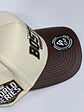 Gorra de lona 5p - bicolor beige x Marron / Boston  black Gold - Miniatura 3