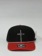 Gorra de lona 5p - Bicolor negro x rojo / Familia Dios  - Miniatura 1