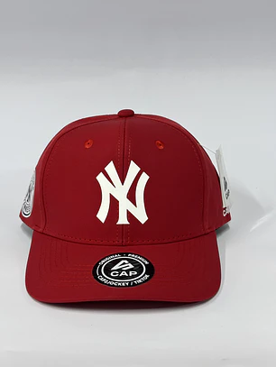 Gorra de lona 6p - Rojo / New york clasic 