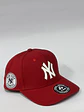 Gorra de lona 6p - Rojo / New york clasic  - Miniatura 2
