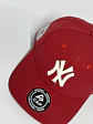 Gorra de lona 6p - Rojo / New york clasic  - Miniatura 4