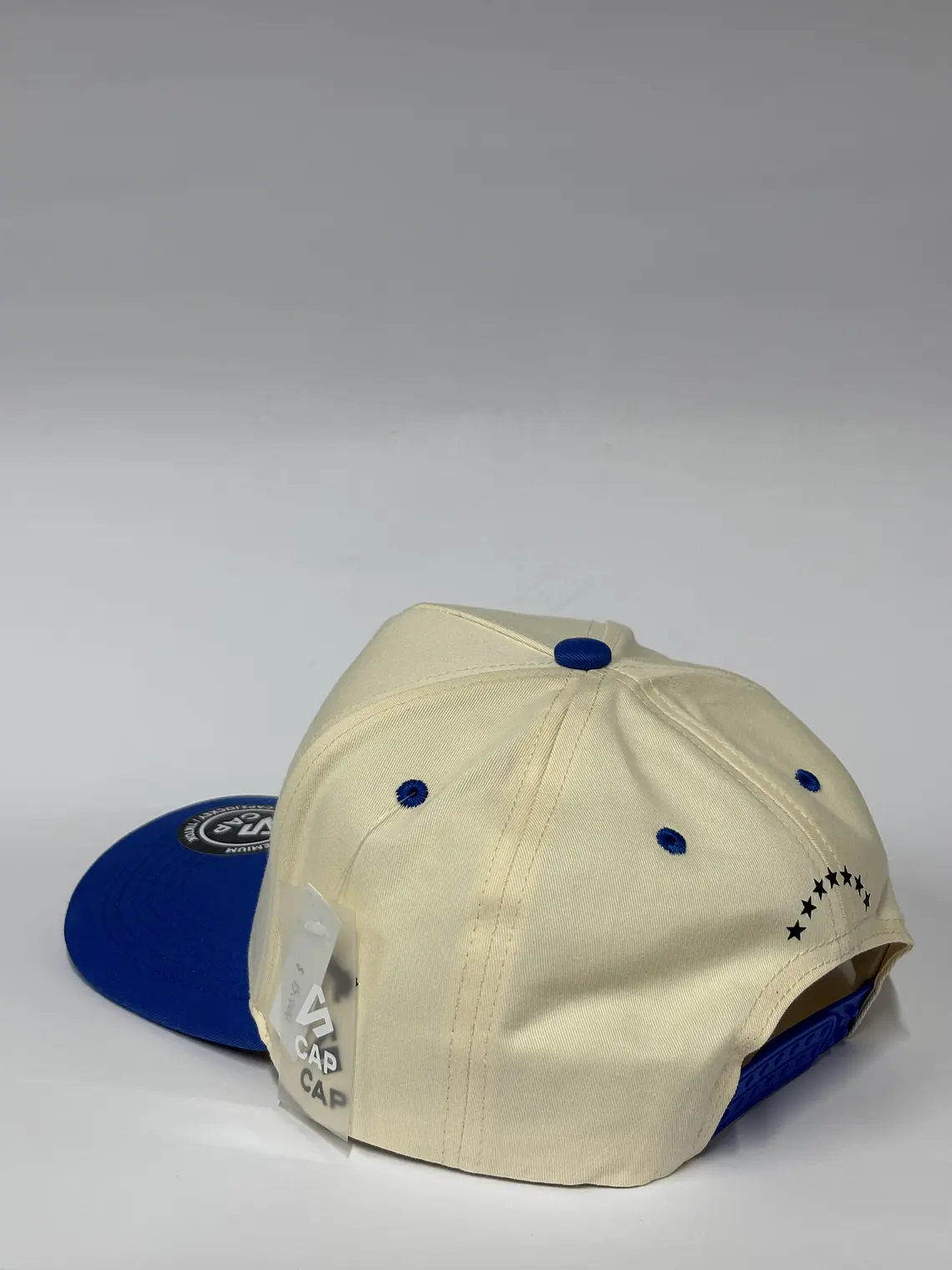 Gorra de lona 5p - Bicolor Beige x Azul - Vzla ia 3