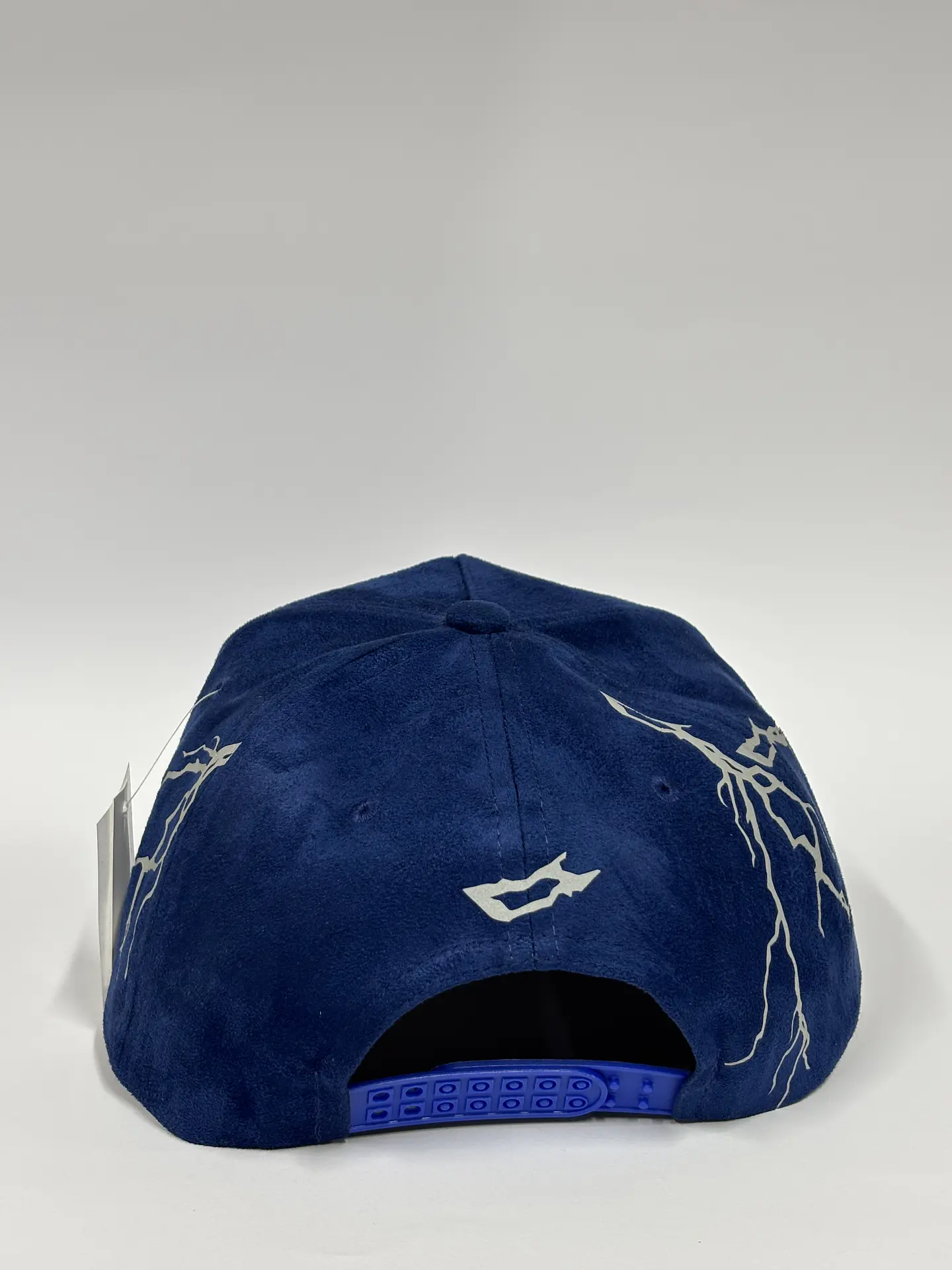 Gorra de gamuza 5p . Azul eléctrico / Zeus  4
