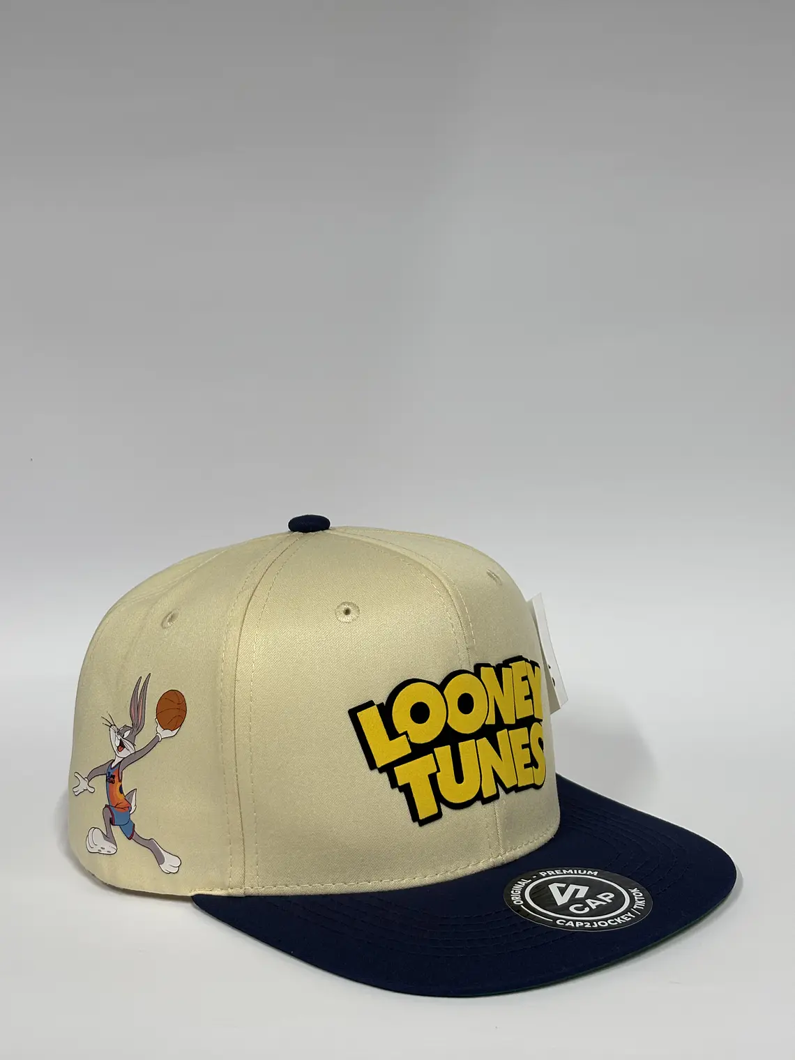 Gorra de lona 6p - Bicolor Beige x azul M / Looney tunes  2
