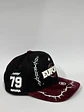 Gorra de lona 5p . Bicolor Negro x Burdeo - Euforia  - Miniatura 2
