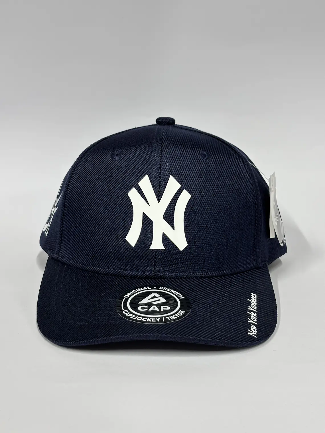 Gorra de lona 6p . Azul M jaspeado / New York yankees 1
