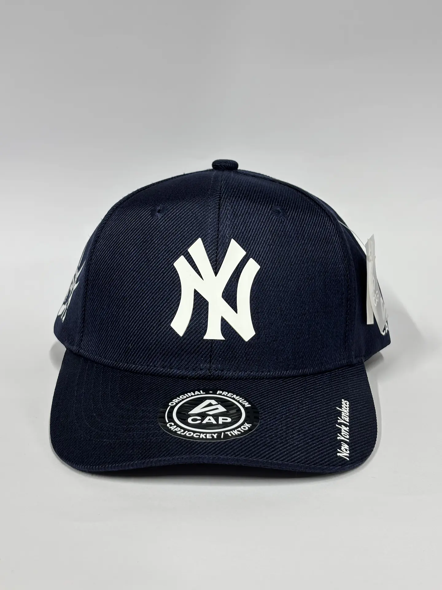 Gorra de lona 6p . Azul M jaspeado / New York yankees 1