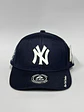 Gorra de lona 6p . Azul M jaspeado / New York yankees - Miniatura 1