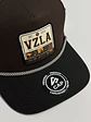 Gorra de lona 5p láser - Bicolor Marrón x Negro - VZLA 2026  - Miniatura 4