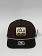 Gorra de lona 5p láser - Bicolor Marrón x Negro - VZLA 2026  - Miniatura 1