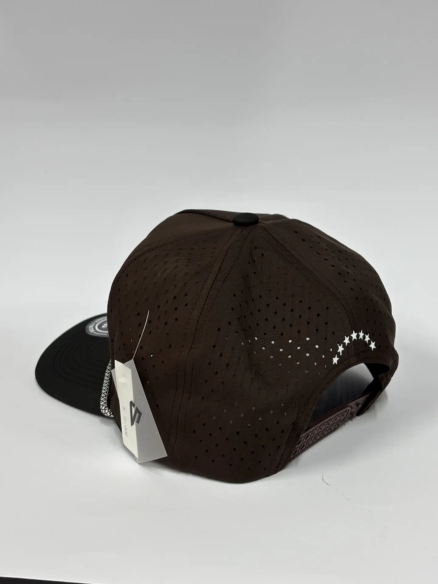 Gorra de lona 5p láser - Bicolor Marrón x Negro - VZLA 2026  2