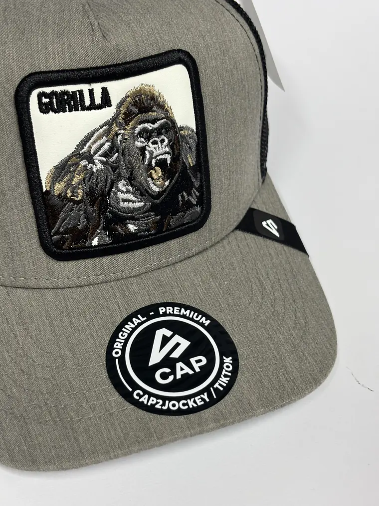 jockey de malla 5p 1 Gris / Gorilla  3