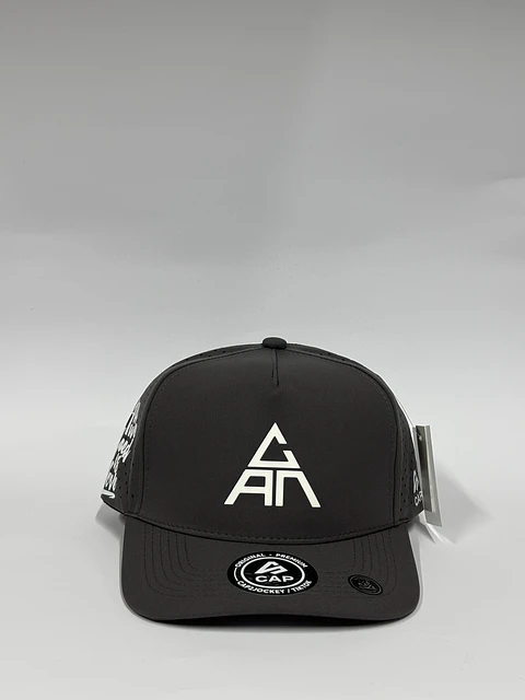 Gorra de lona lisa 5p - Gris O /  Can edición especial 