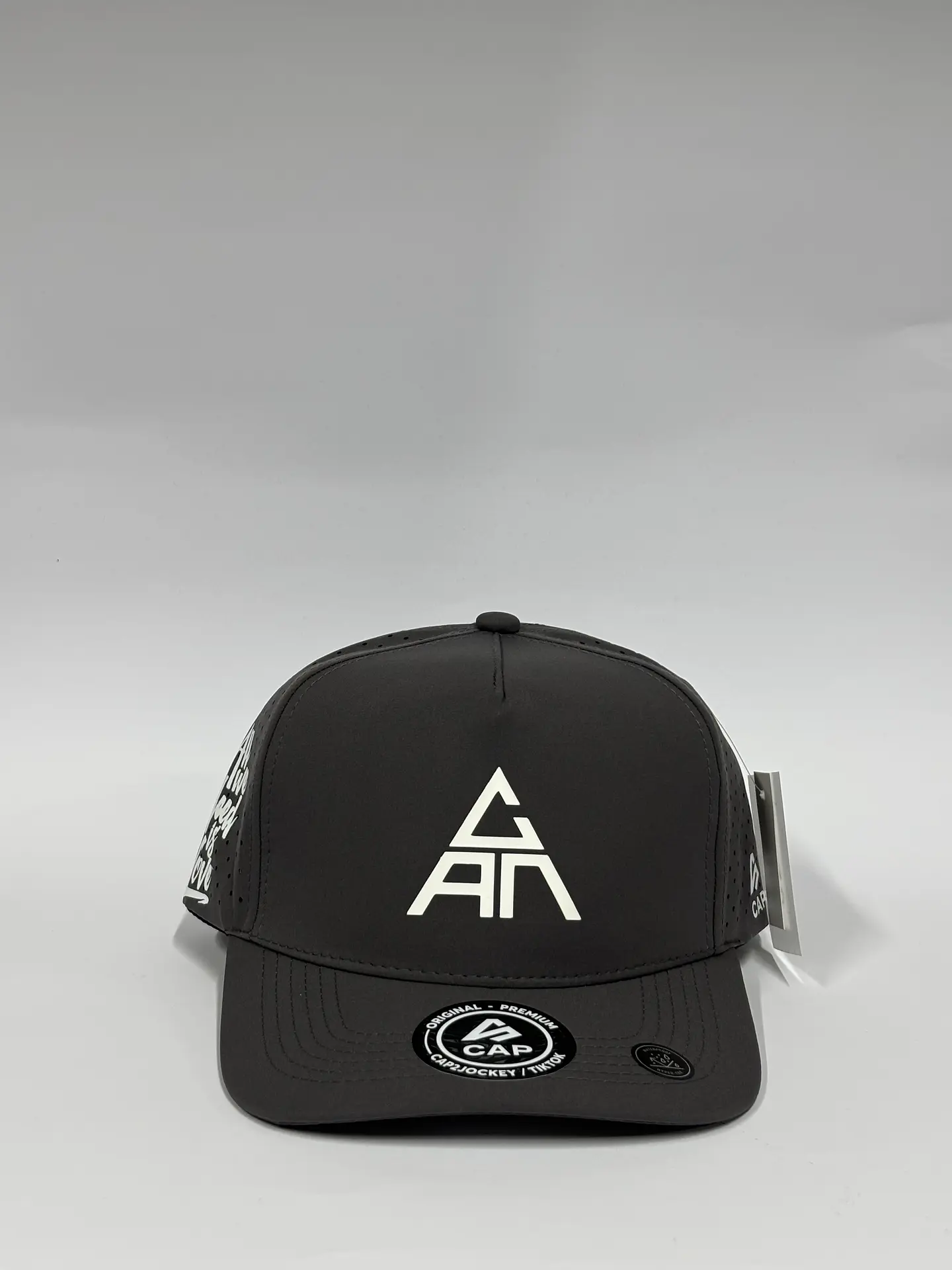 Gorra de lona lisa 5p - Gris O /  Can edición especial  1