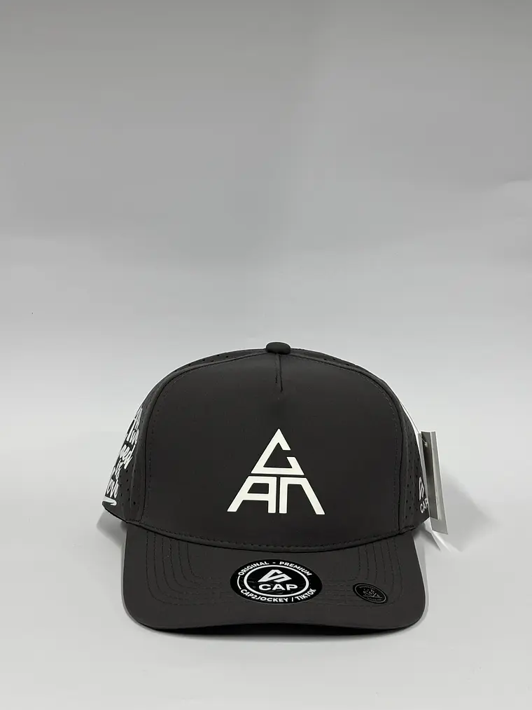Gorra de lona lisa 5p - Gris O /  Can edición especial  1