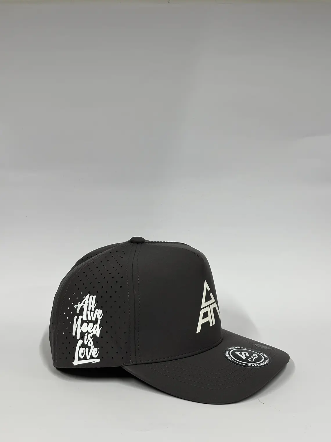 Gorra de lona lisa 5p - Gris O /  Can edición especial  2