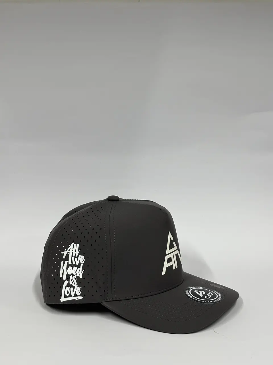 Gorra de lona lisa 5p - Gris O /  Can edición especial  2