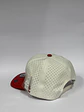 Gorra de lona 5p - Bicolor Blanco x rojo - F1  - Miniatura 4