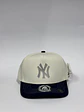 Gorra de lona 5p láser - Bicolor Blanco x Azul M / New York silver  - Miniatura 1