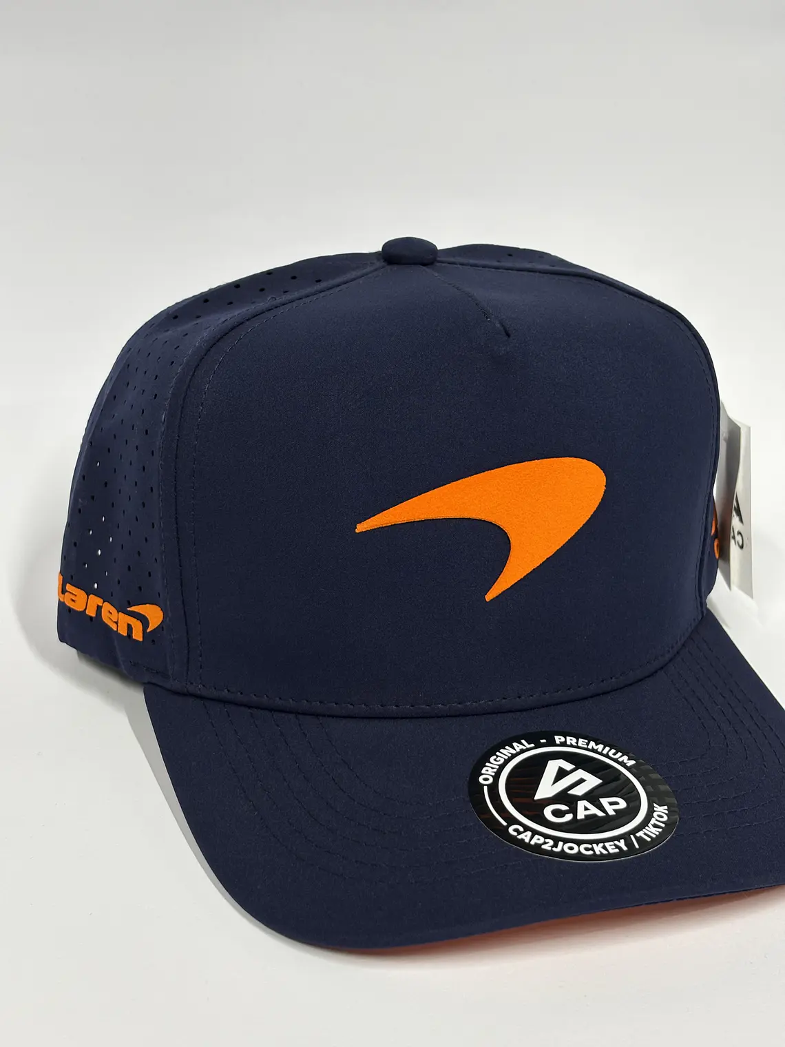 Gorra de lona 5p láser - Azul M / Mclare 2