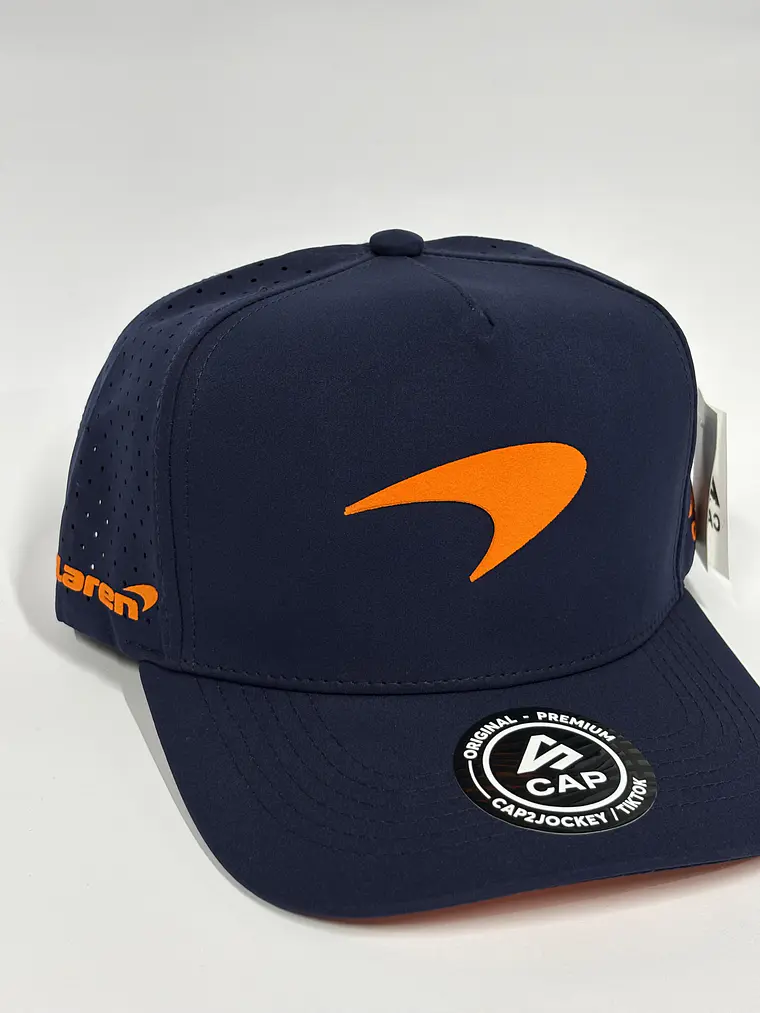 Gorra de lona 5p láser - Azul M / Mclare 2