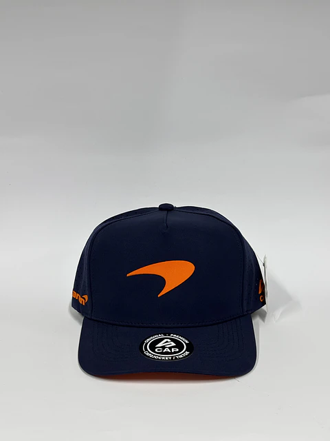 Gorra de lona 5p láser - Azul M / Mclare