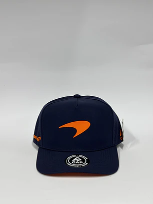Gorra de lona 5p láser - Azul M / Mclare