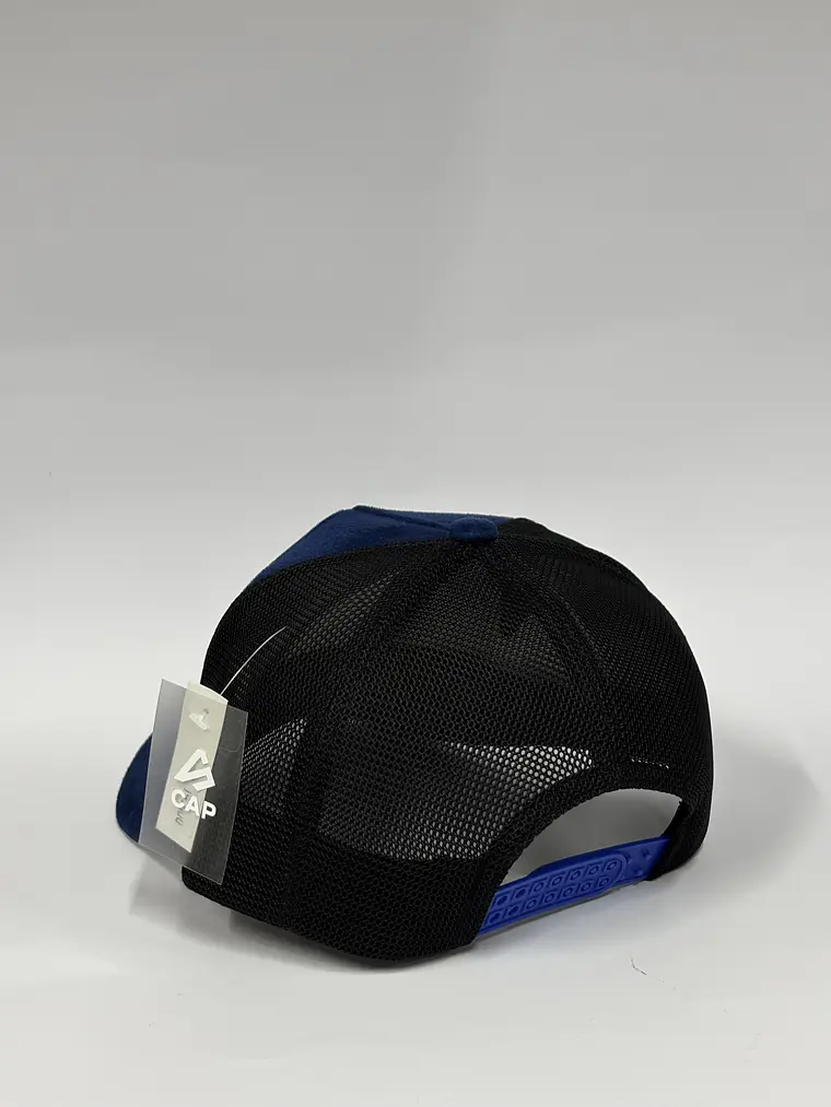 jockey de malla 5p - Bicolor Azul rey x Negro / Equido 4
