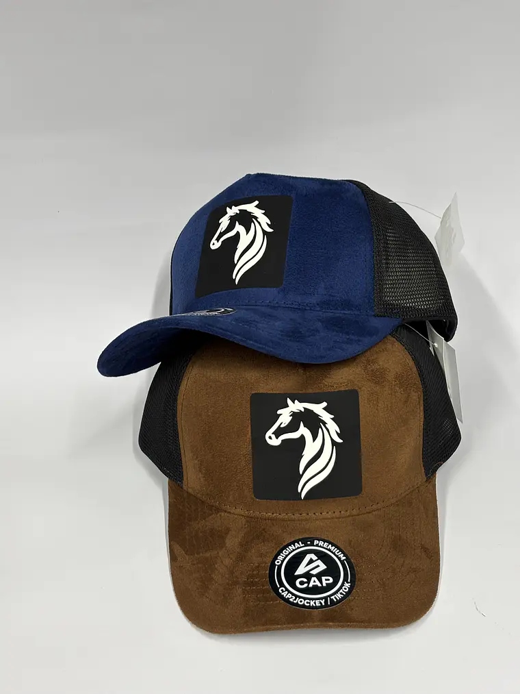 jockey de malla 5p - Bicolor Azul rey x Negro / Equido 5