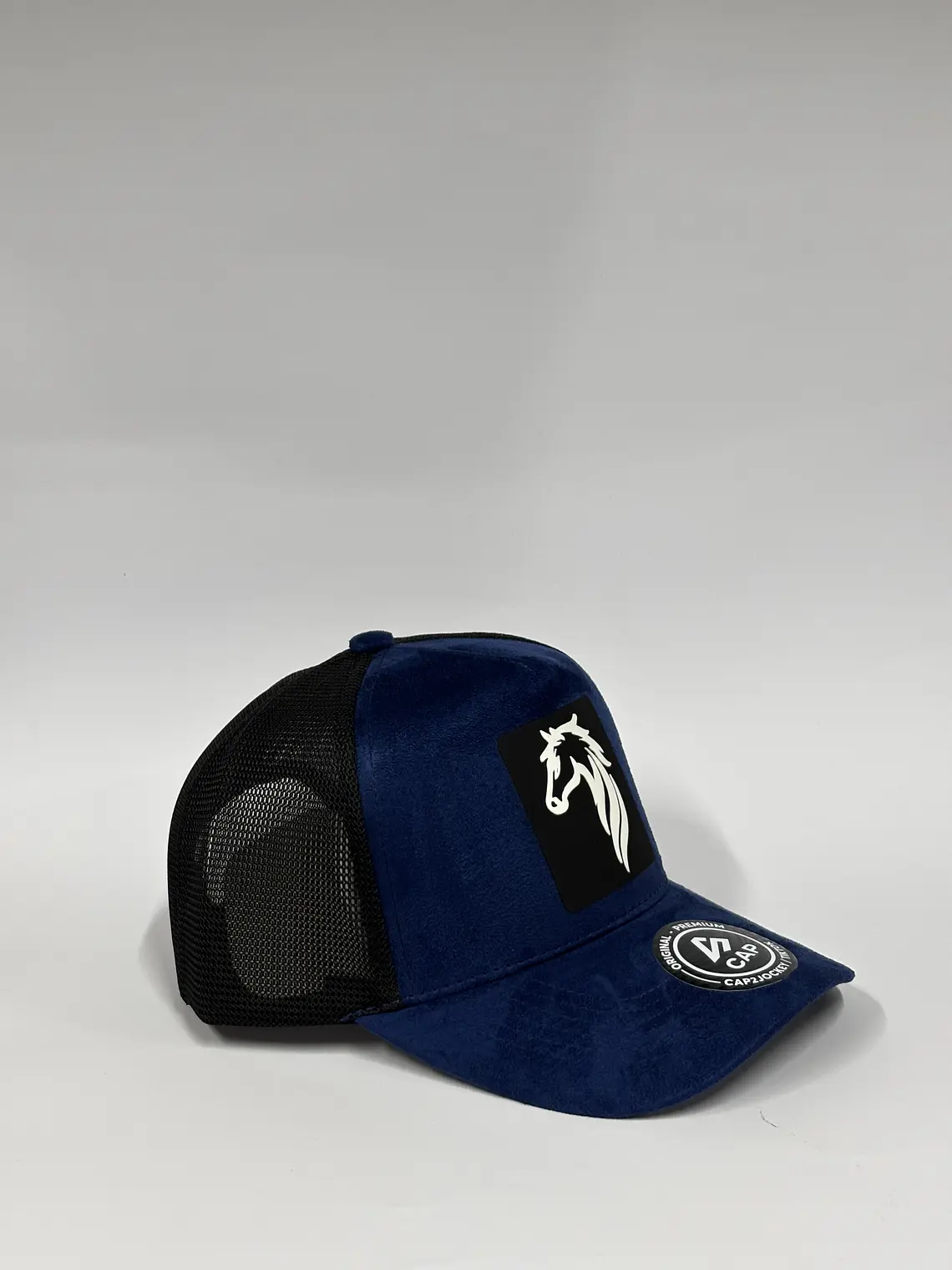 jockey de malla 5p - Bicolor Azul rey x Negro / Equido 2