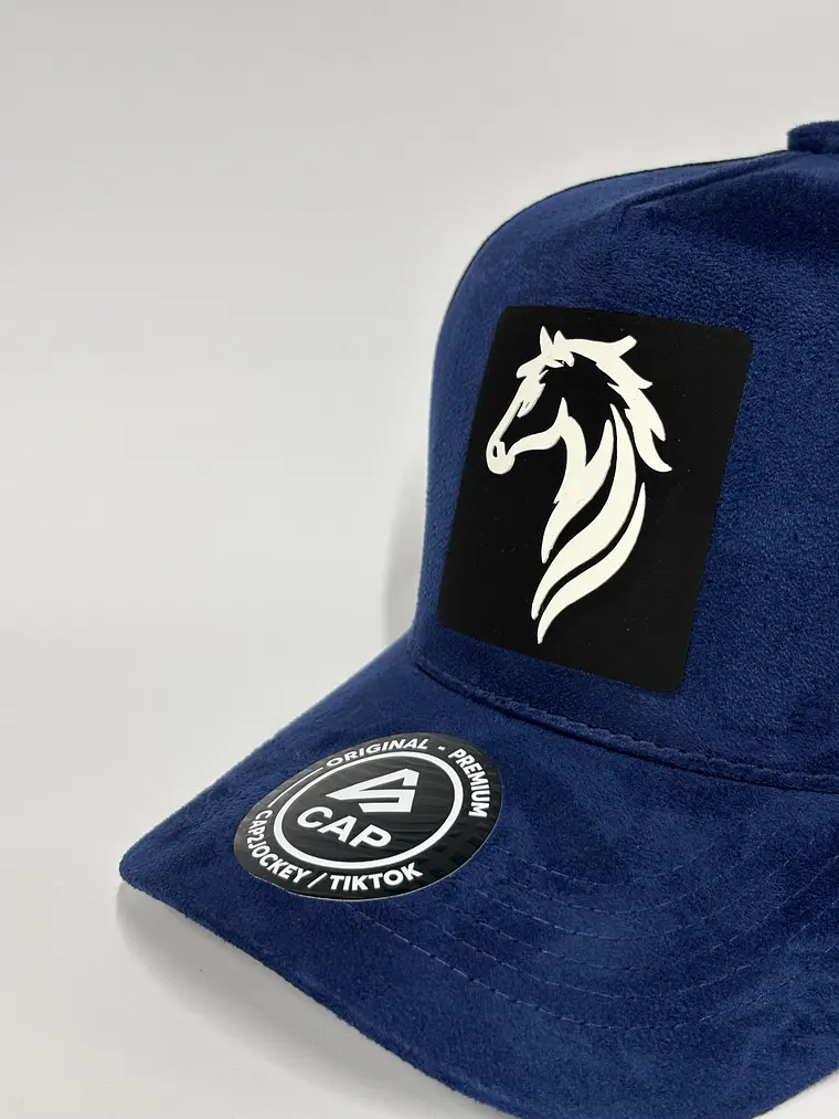 jockey de malla 5p - Bicolor Azul rey x Negro / Equido 3