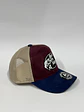 jockey de malla 5p - tricolor Beige x burdeo x azul - Bass pro shop  - Miniatura 2