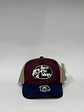 jockey de malla 5p - tricolor Beige x burdeo x azul - Bass pro shop  - Miniatura 1